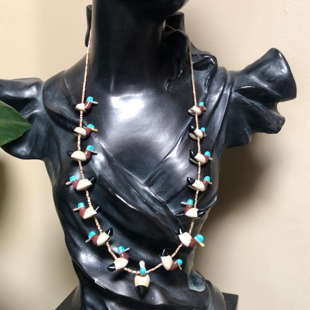 Vintage Zuni Duck Fetish
